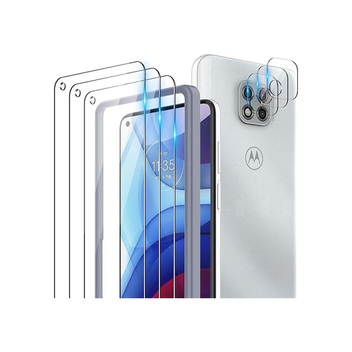 TOCOL Paquete de 6 compatibles con Moto G Power 2021 no