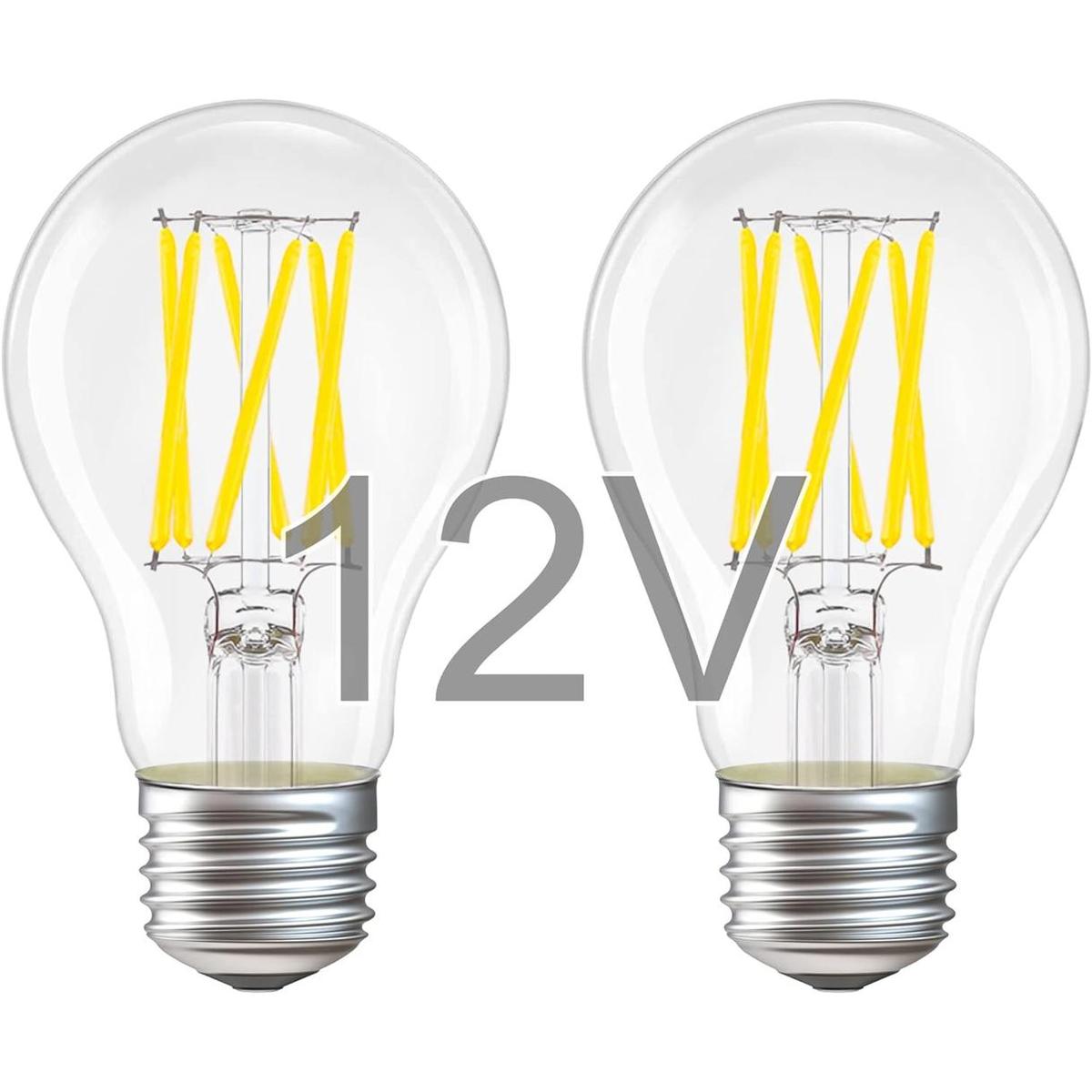 Bombilla LED de 12 voltios equivalente a 60 vatios