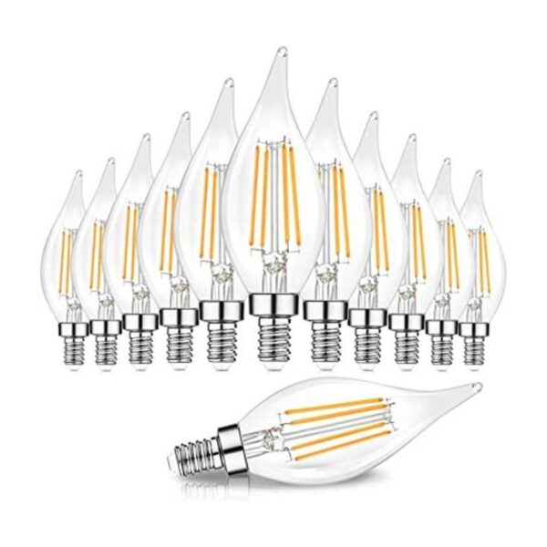 Bombillas LED E12 de 60 W equivalentes incandescentes_1