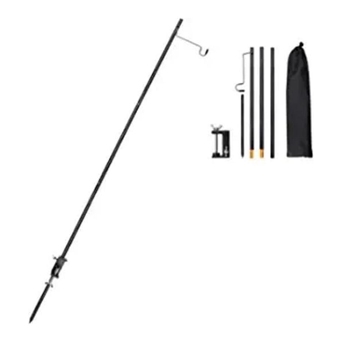 TOBWOLF Barra de lámpara plegable portátil con estaca