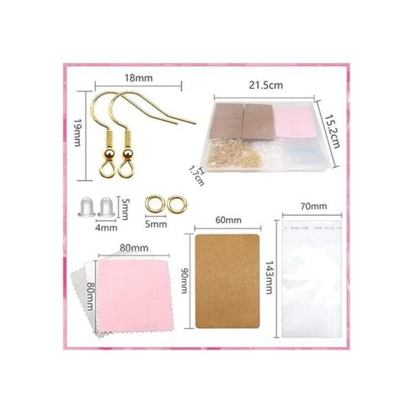 TOAOB Kit de fabricación de aretes con ganchos