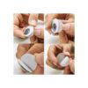 TOAOB 1500 piezas de ojos de plástico negro