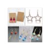TOAOB Kit de fabricación de aretes con ganchos
