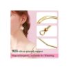 TOAOB Kit de fabricación de aretes con ganchos