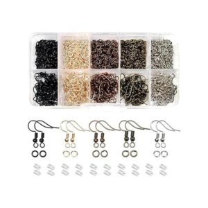 TOAOB 150 ganchos para aretes de colores mixtos