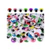 TOAOB 210pcs Plastic Googly Eyes with Eyelashes Wiggle