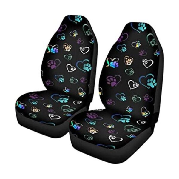 TOADDMOS Juego de 2 fundas de asiento delantero de coche_1