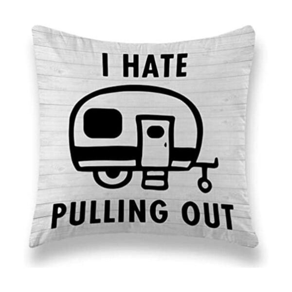 I Hate Fundas de almohada de 18 x 18 pulgadas fundas de_1