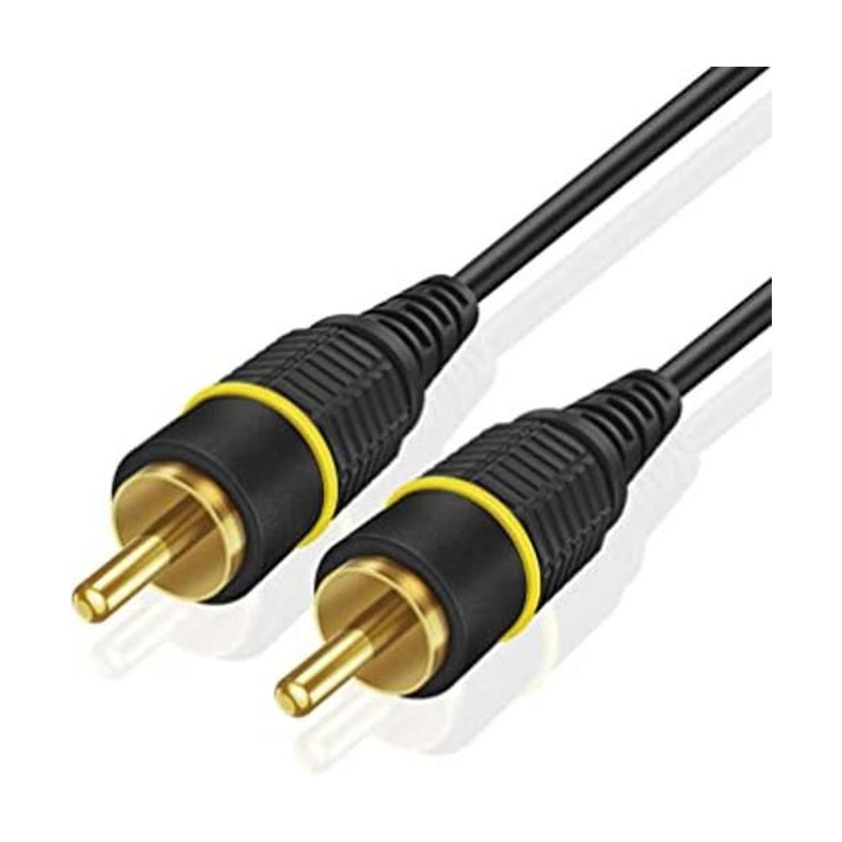 Subwoofer SPDIF Cable de video compuesto RCA coaxial