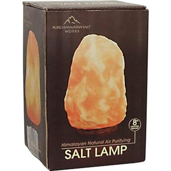 Pure Himalayan Salt Works Lámpara de sal 100 natural del_2