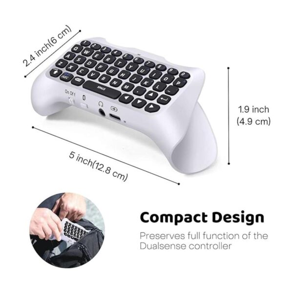TNP Teclado controlador para PS5 Playstation 5 controlador
