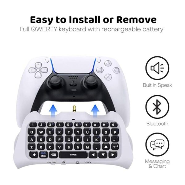 TNP Teclado controlador para PS5 Playstation 5 controlador