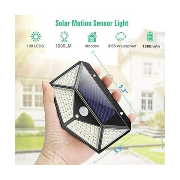 TMANGO Luces solares para exteriores 100 LED3 modos de_2