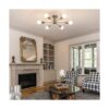 TMMAYSUN Candelabros de cocina y comedor 6 luces de techo_2