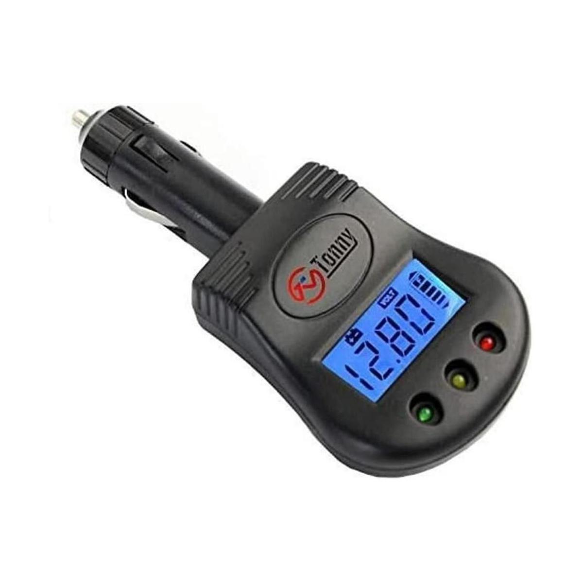 Comprobador de batería y sistema de carga de 12 V prueba