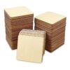 TKOnline 100 piezas de madera sin terminar 3 x 3
