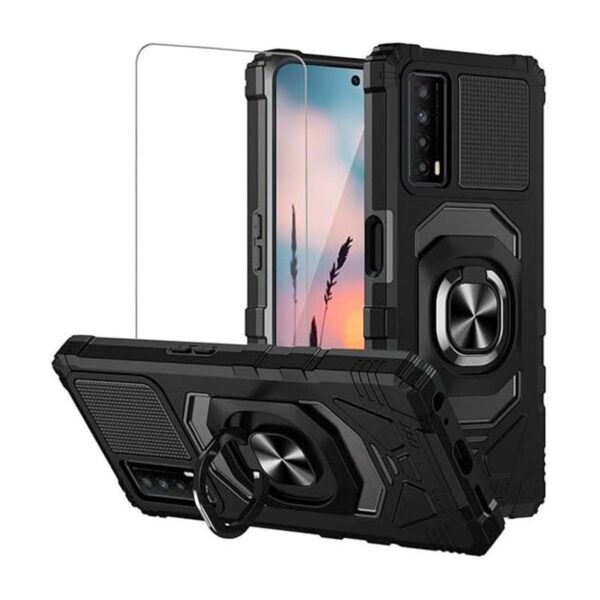 TJS Funda para TCL Stylus 5G 2022 con protector de_1
