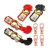 TKDMR 2 pares de abrazaderas para terminales de cables de_1
