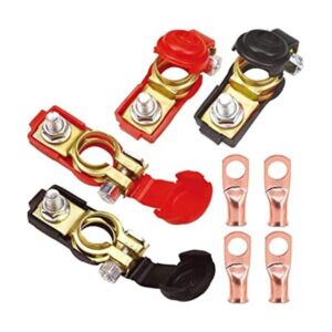 TKDMR 2 pares de abrazaderas para terminales de cables de_1