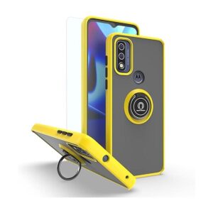 TJS Funda compatible con Motorola Moto G Pure 2021 con_1