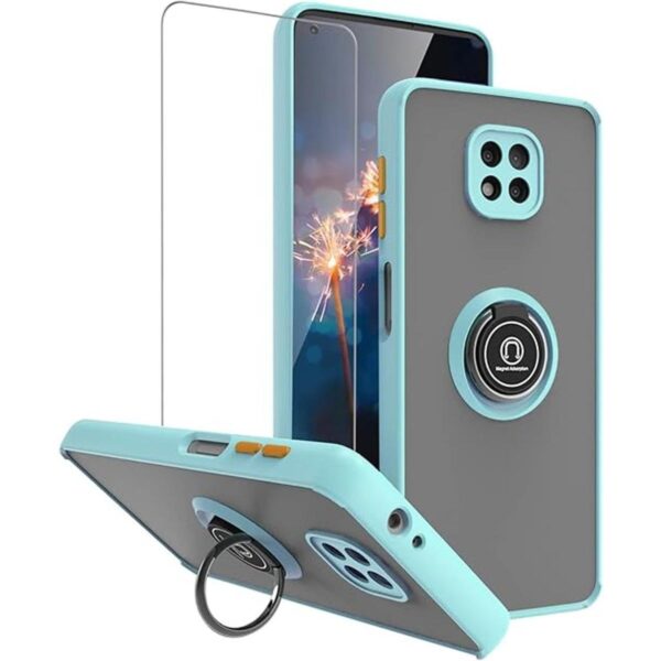 TJS Funda compatible con Motorola Moto G Power 2021 con_1