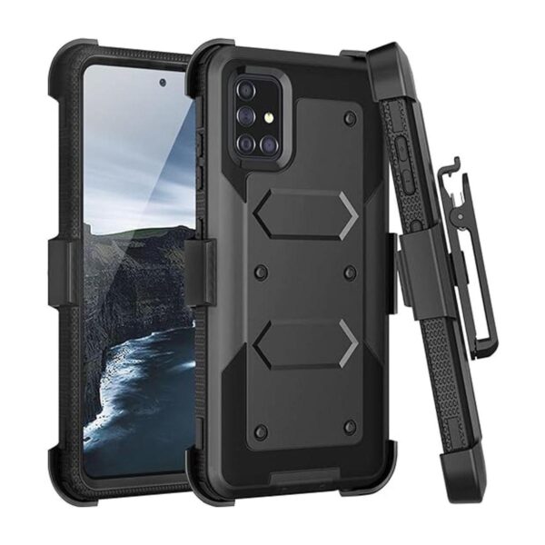 TJS Funda de teléfono compatible con Samsung Galaxy A71_1