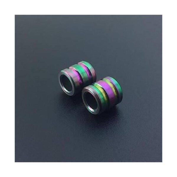 TITINK titanio Ti cuchillo Lanyard Bead EDC 550 Paracord