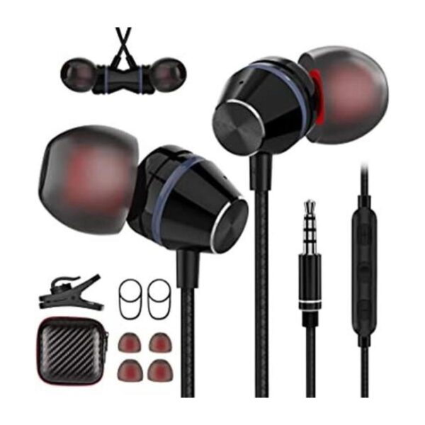 TITACUTE Auriculares magnéticos con cable de 0.138 in para