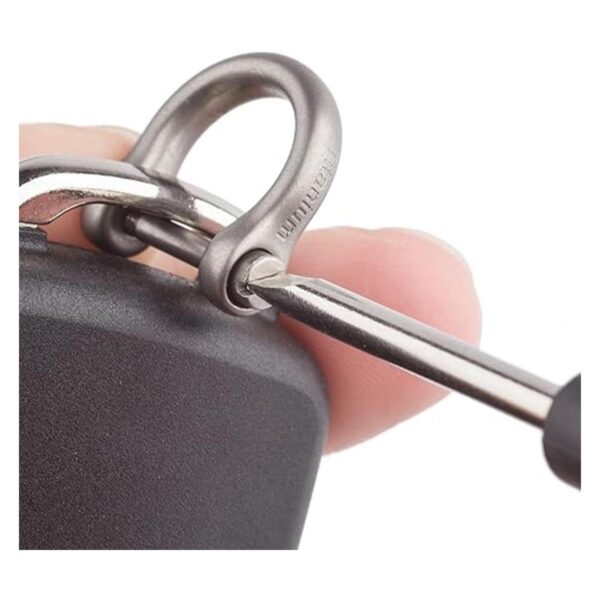 TISUR Anillos en D de titanio con grillete de tornillo_4
