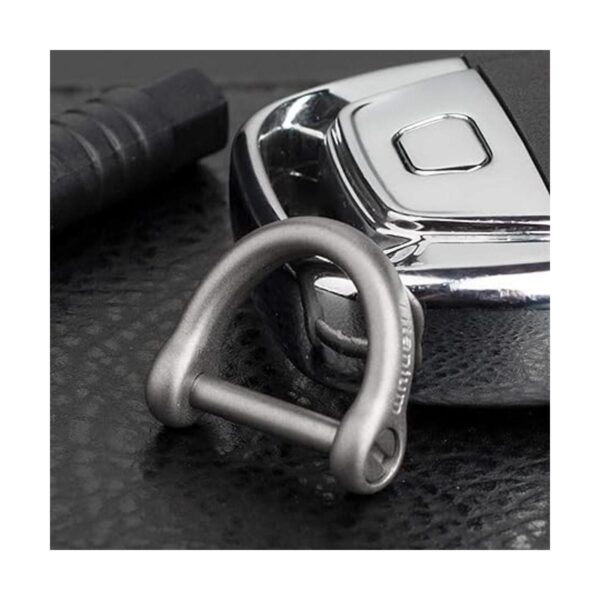 TISUR Anillos en D de titanio con grillete de tornillo_6