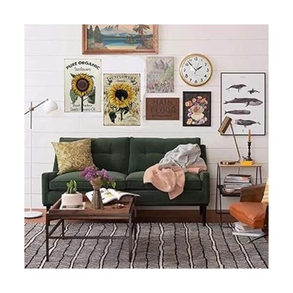 TISOSO Pure Organic Girasol Seeds Metal Tin Sign Vintage_2
