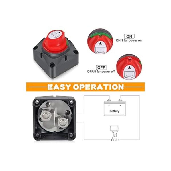 TIPHOPE Interruptor de desconexión de batería 1248 V_4