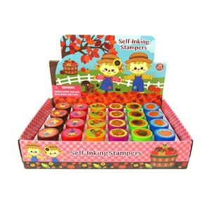 Tiny Mills 24 sellos de otoño para niños sellos surtidos_1