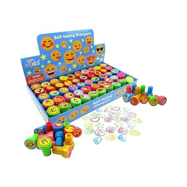 Tiny Mills 50 sellos surtidos de emoji para niños 50_2