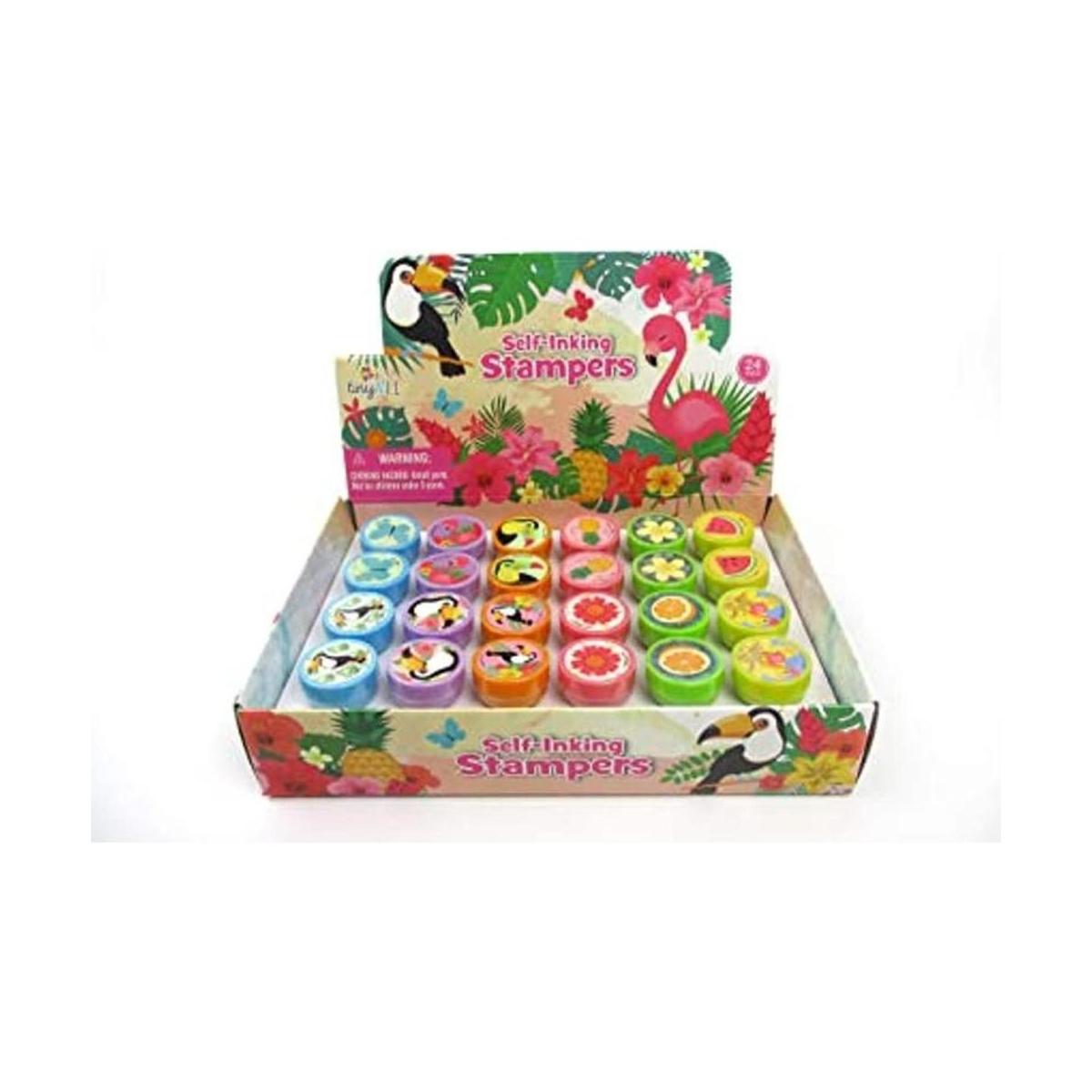 TINYMILLS 24 piezas Flamingo Tropical Luau Stampers para
