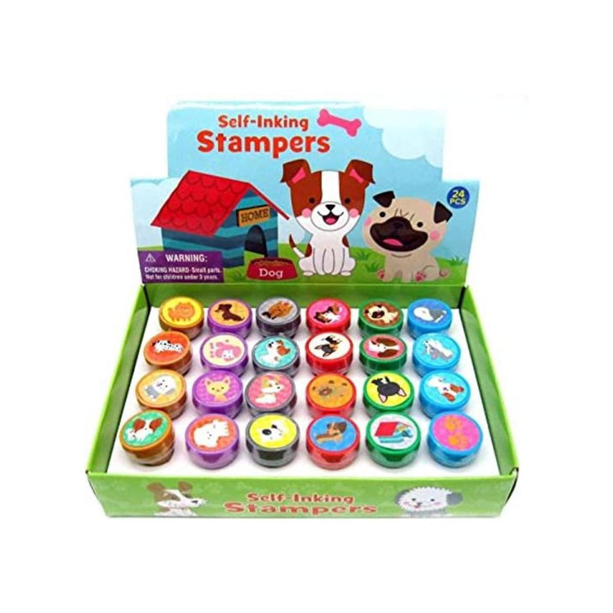Tiny Mills 24 sellos para perros y cachorros para niños