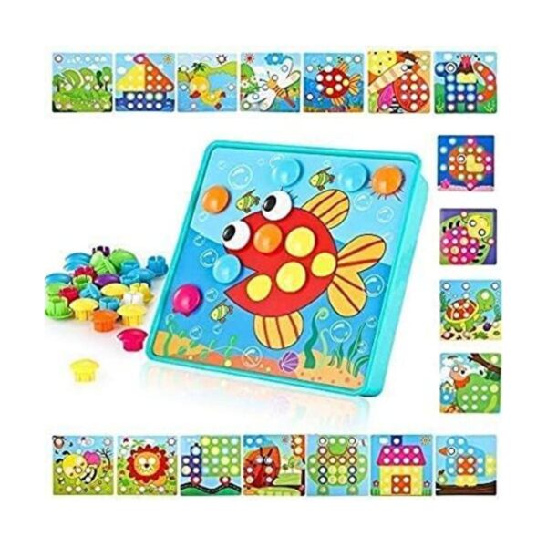 TINOTEEN Juguete de arte con botones para niños pequeños_1