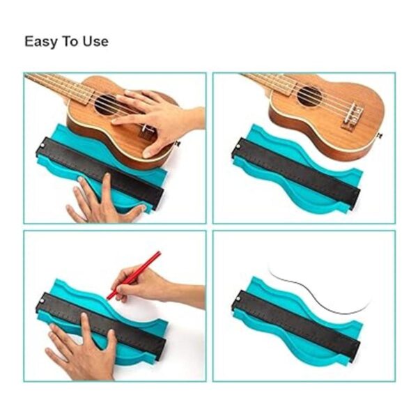Medidor de contorno de 10.0 in para hombre duplicador de