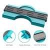 Medidor de contorno de 10.0 in para hombre duplicador de