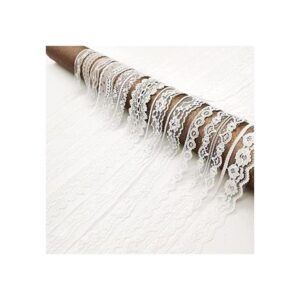 TINWIN Encaje de costura blanco 10 estilos de diferentes