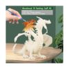 Artesanía para niños juguetes de pintura de dragón 3D con