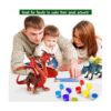 Artesanía para niños juguetes de pintura de dragón 3D con