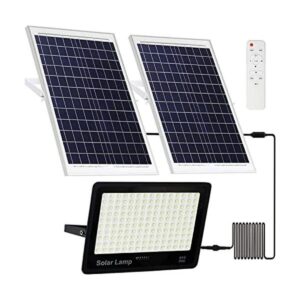 Luces de inundación de seguridad solares de 400 W luz de_1