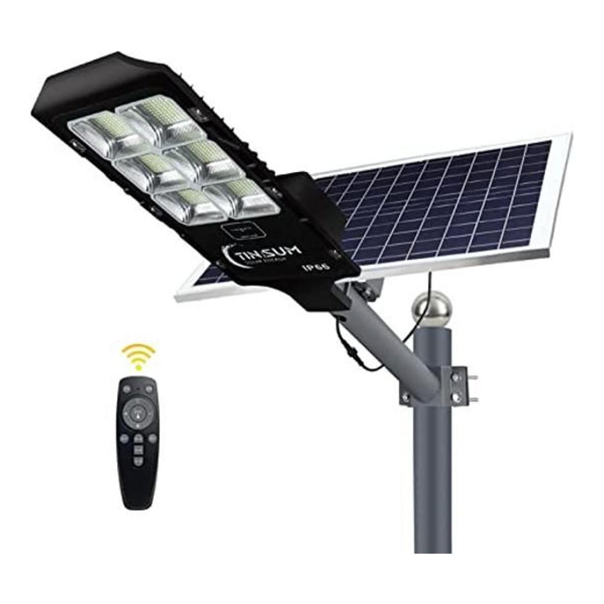 Luces de calle solares de 300 W para exteriores luces de