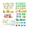 Juego de 77 herramientas de masa para niños accesorios de_5