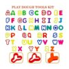 Juego de 77 herramientas de masa para niños accesorios de_4