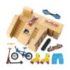 TIME4DEALS Juego de rampas de patineta para dedos 16_1