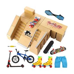 TIME4DEALS Juego de rampas de patineta para dedos 16_1