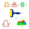 Juego de 77 herramientas de masa para niños accesorios de_6