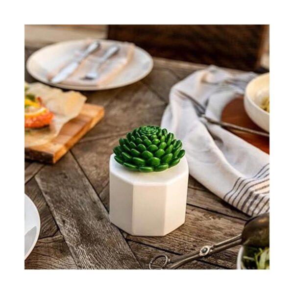 TIKI Brand Paquete de 3 antorchas de mesa de cristal para_2